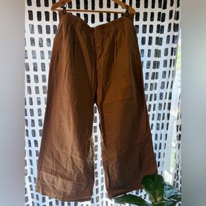 Loft Women’s Dark Khaki Wide Leg Pants